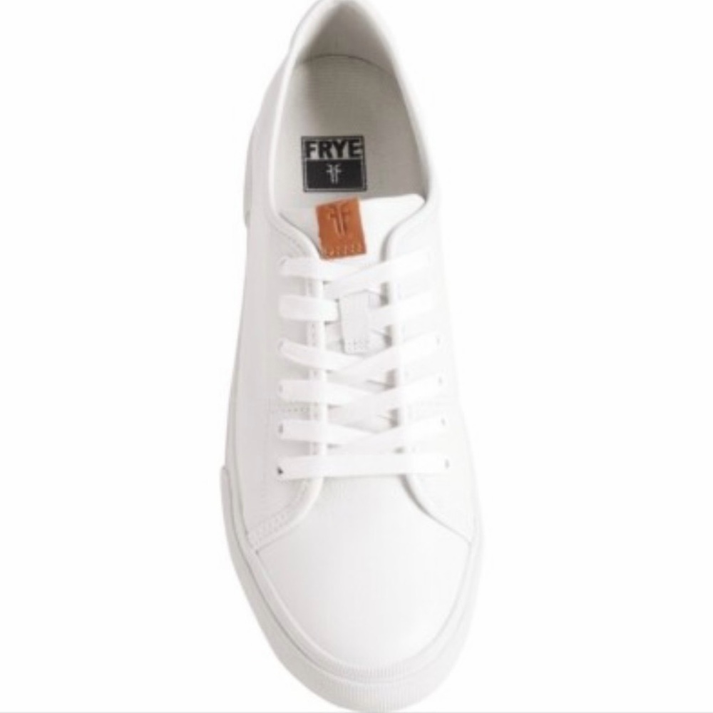 Frye Men's White Leather Sneakers